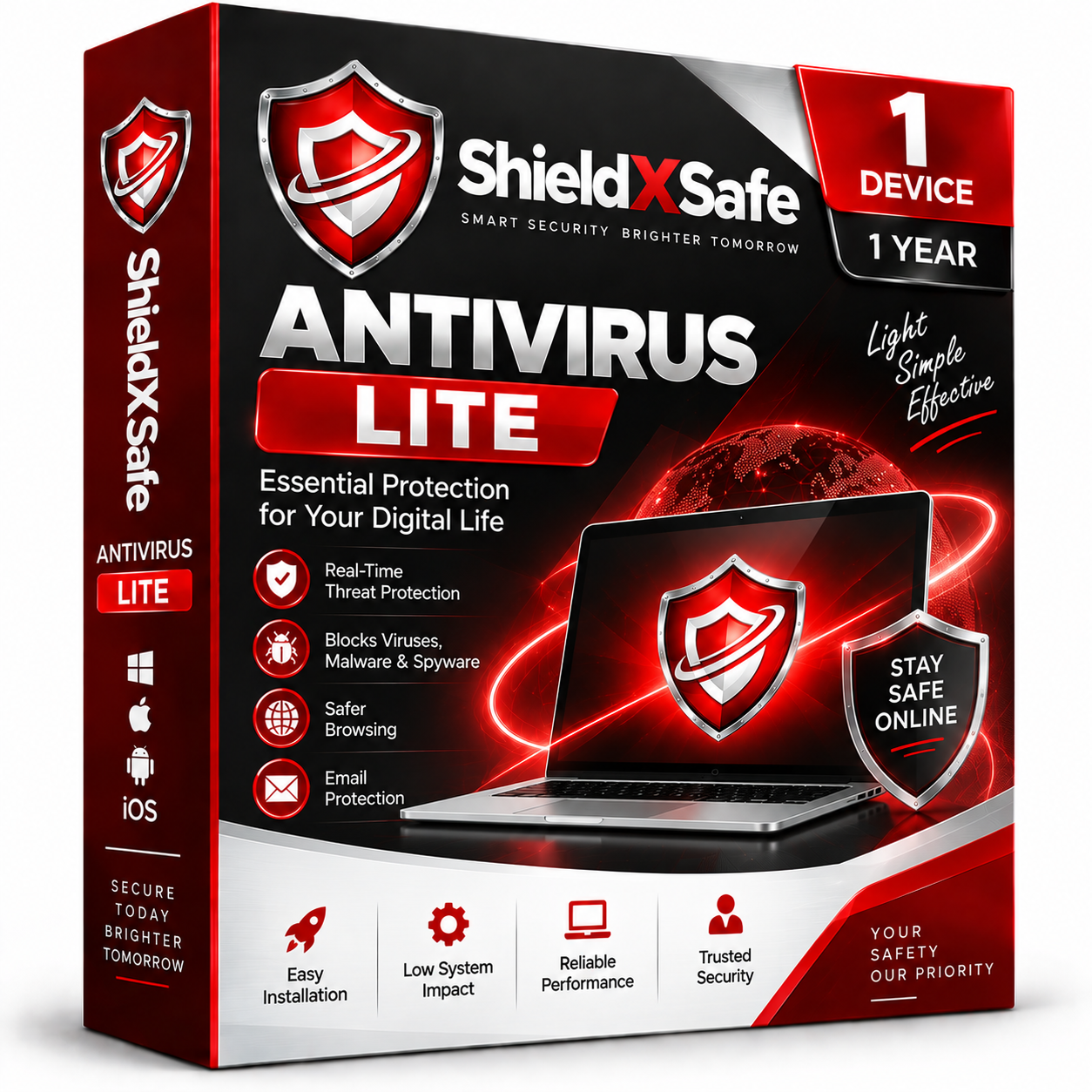 ShieldX Safe Antivirus Lite
